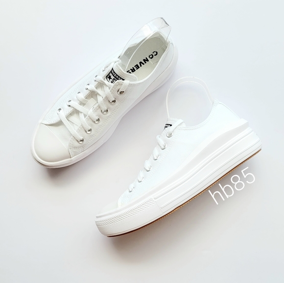 Converse Shoes - Converse CTAS Move OX White Women’s 10.5